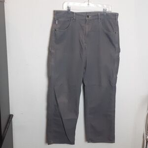 Carhartt Painter Loose Fit Men's 36Wx32L 100% Firm Hand Cotton Grey